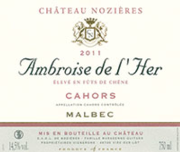 Nozieres Ambroise Cahors