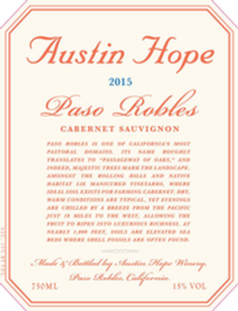 Austin Hope Cabernet