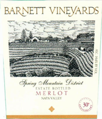 Barnett Vineyards Merlot