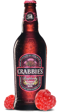 Crabbies Raspberry Ginger Beer 4 Pack