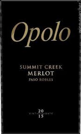 Opolo 'Summit Creek' Merlot