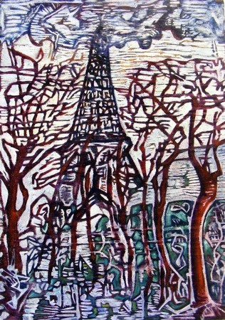 Winter Eiffel