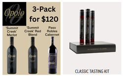 Opolo Red 3-Pack Plus Tasting Kit